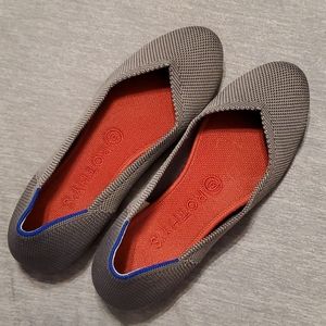 Rothy's Size 8 Charcoal Flats